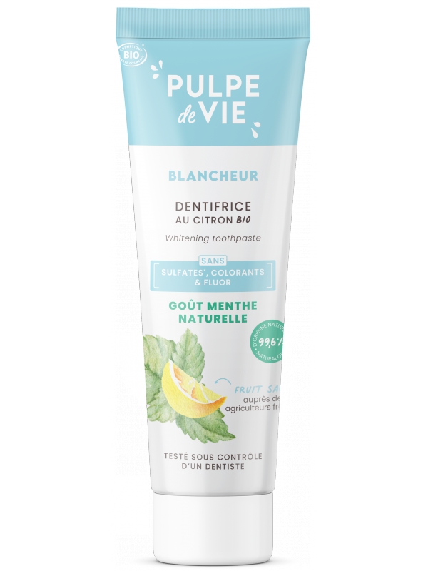 Minter is coming Dentifrice Blancheur Pulpe De Vie Herboristerie de Paris