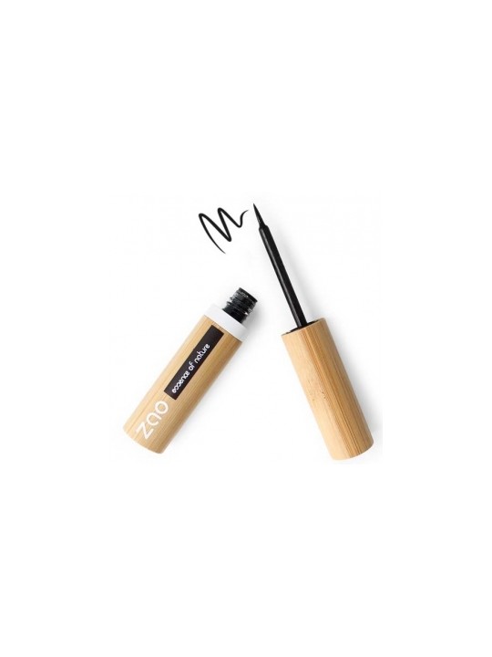 Eyeliner feutre 066 Noir intense 4.5gr Zao  Herboristerie de Paris
