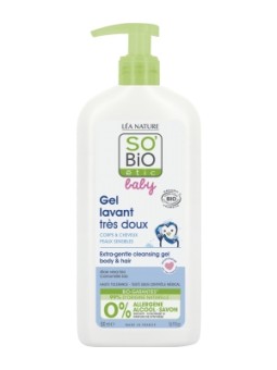 Gel Lavant très doux corps et cheveux haute tolérance 500ml So'Bio Ã©tic Herboristerie de Paris