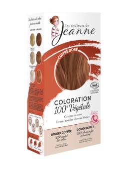 Coloration Cuivré doré Les Couleurs De Jeanne Herboristerie de Paris