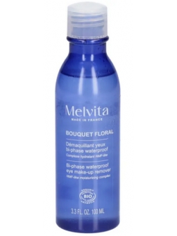 Démaquillant yeux bi phase détox 100ml Melvita Herboristerie de Paris