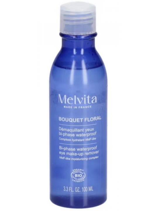 Démaquillant yeux bi phase détox 100ml Melvita Herboristerie de Paris
