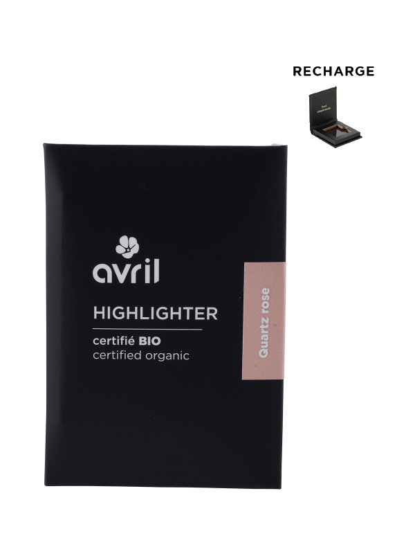Highlighter Quartz Rose 11g Avril Herboristerie de Paris