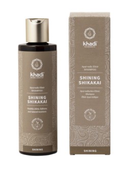 Shampooing ayurvédique Shikakaï Shine 200ml Khadi Herboristerie de Paris