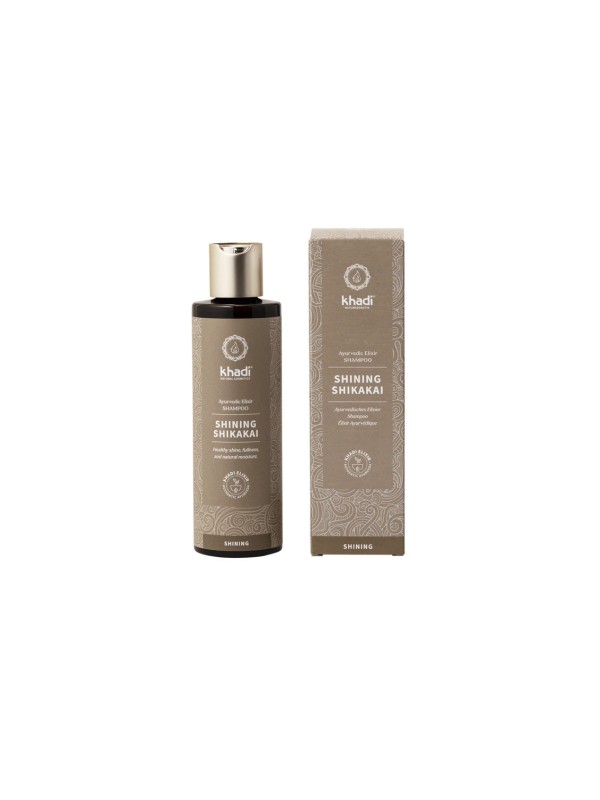 Shampooing ayurvédique Shikakaï Shine 200ml Khadi Herboristerie de Paris