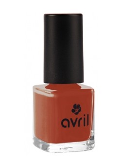 Vernis à ongles Rouge Brique n°863 Avril cosmétique Herboristerie de Paris chaleureux et  harmonieux