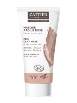 Masque argile rose 30ml Cattier Herboristerie de Paris