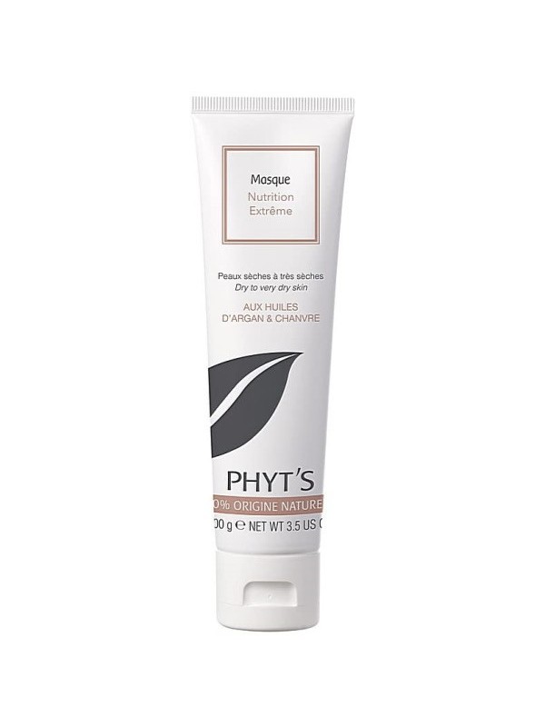 Masque Nutrition Extreme huiles d'Argan et de Chanvre 100gr Phyt's peau sèche et abîmée Herboristerie de paris