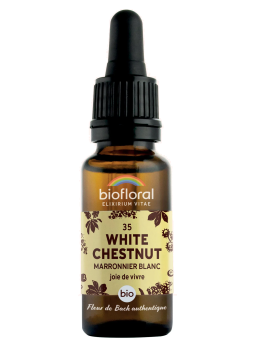 Elixir Marronnnier Blanc, White Chestnut n°35 20 ml Biofloral