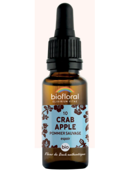 Elixir Pommier sauvage, Crab Apple n°10 20 ml Biofloral