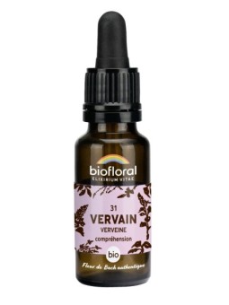 Elixir Verveine, Vervain n°31 - 20 ml Biofloral