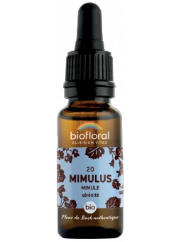 Biofloral Elixir Mimule, Mimulus n°20 - 20 ml