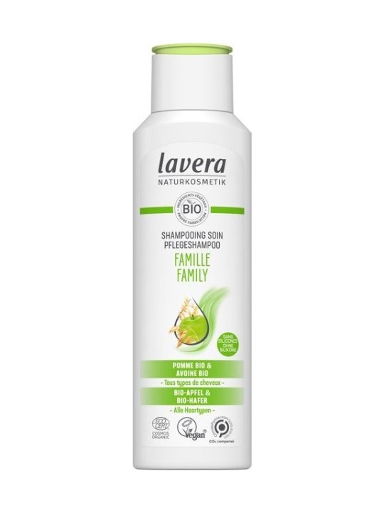 Shampoing famille 250ml Lavera Herboristerie de paris
