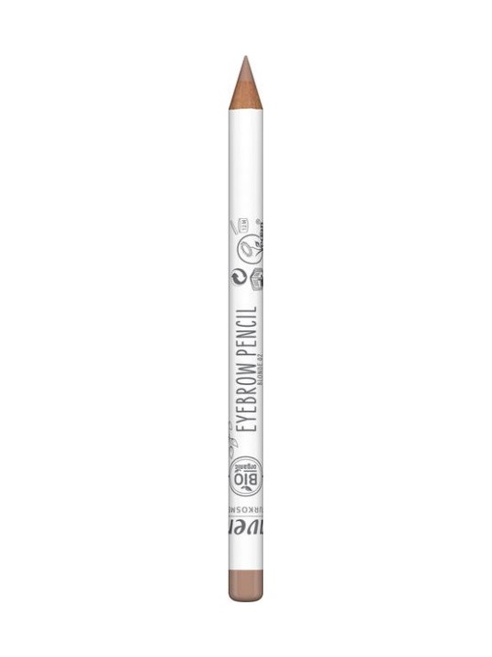 Crayon à sourcils Blond No 02 1.14gr Lavera regard souligné avec caractère Herboristerie de paris