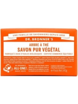 Savon solide à l'Arbre à thé Dr Bronners