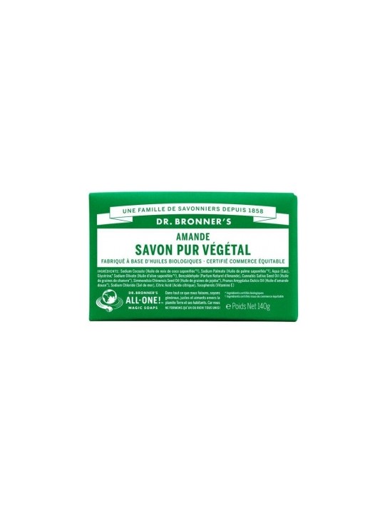 Savon solide à l'Amande Dr Bronners