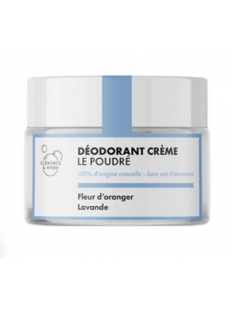 Baume déodorant Le poudré 50g Clemence & Vivien