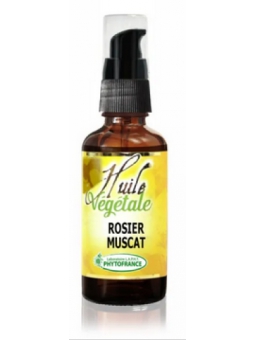 Huile végétale de Rosier muscat BIO 30ml Phytofrance