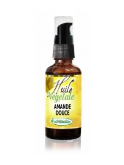 Huile végétale de Amande douce BIO 30ml Phytofrance