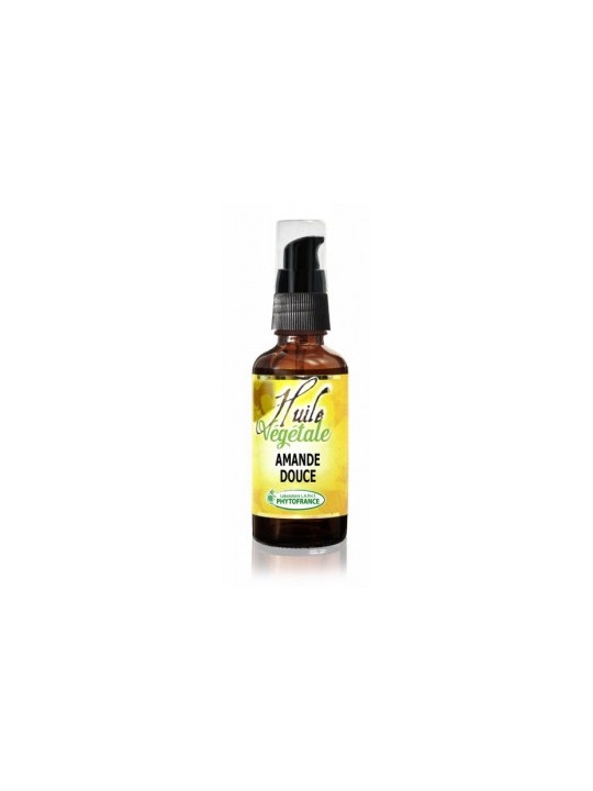 Huile végétale de Amande douce BIO 30ml Phytofrance