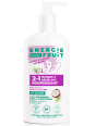 Masque 2 en 1 Cheveux Boucles Coco Karite Bio 300ml Energie Fruit Herboristerie de Paris