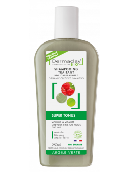 Shampoing Super Tonus 250ml Dermaclay  Herboristerie de Paris