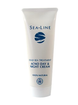 Crème jour et nuit pour l'acné Mer Morte Acno face cream 75ml Sealine Herboristerie de Paris