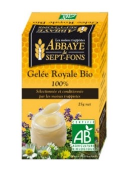 Gelée royale bio Abbaye de Sept Fons 25g Abbaye de Sept Fons Herboristerie de Paris
