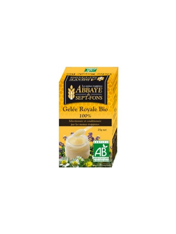 Gelée royale bio Abbaye de Sept Fons 25g Abbaye de Sept Fons Herboristerie de Paris