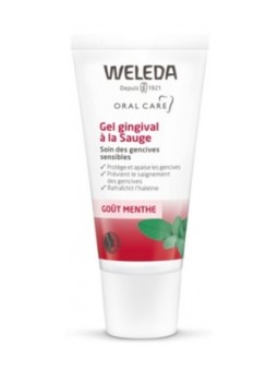 Gel gingival à la Sauge gencives sensibles 30ml Weleda Herboristerie de Paris