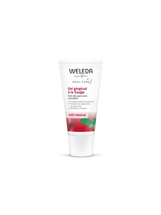 Gel gingival à la Sauge gencives sensibles 30ml Weleda Herboristerie de Paris