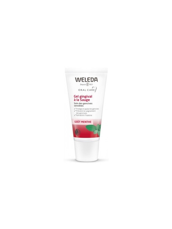 Gel gingival à la Sauge gencives sensibles 30ml Weleda Herboristerie de Paris