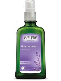 Huile relaxante à la Lavande 100ml Weleda Herboristerie de Paris