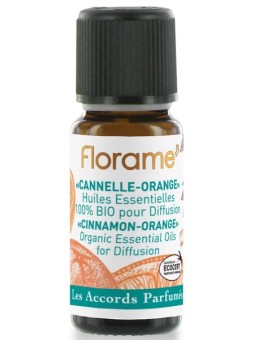 Composition Huiles essentielles Cannelle Orange 10ml Florame Herboristerie de Paris