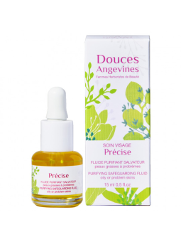 Précise Soin purifiant pour peaux grasses à problèmes 15ml Les Douces Angevines Herboristerie de Paris