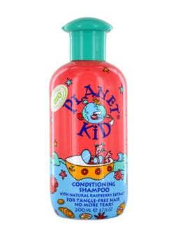 Shampoing à la Framboise ne pique pas les yeux 200ml Planet Kid Herboristerie de Paris