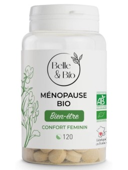 Ménopause bio 120 comprimés Belle et Bio Herboristerie de Paris maintien de l'activité hormonale