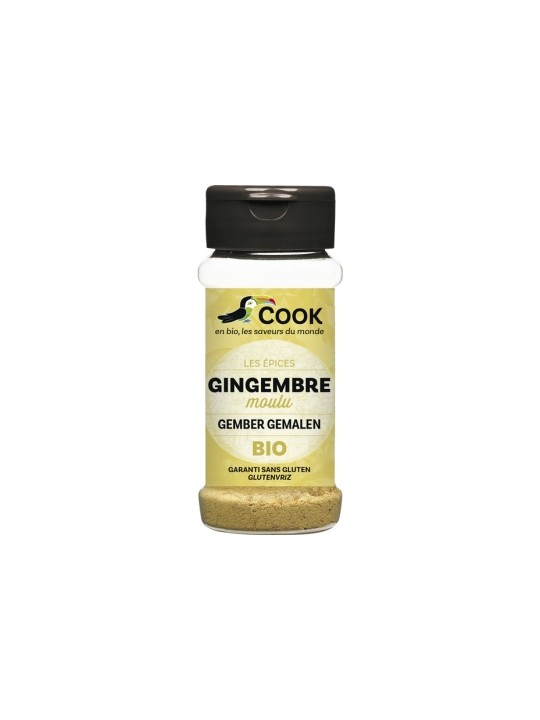 Gingembre poudre 30g Cook Herboristerie de Paris