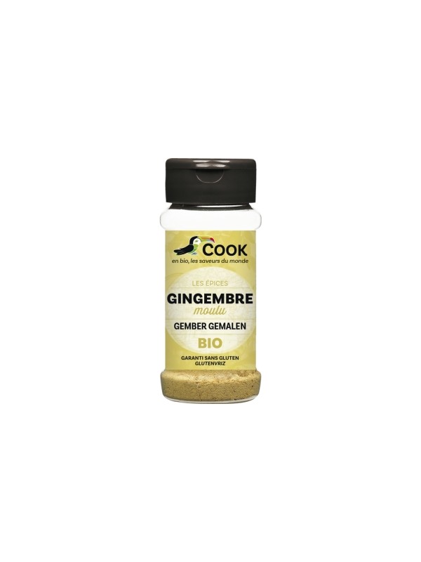 Gingembre poudre 30g Cook Herboristerie de Paris