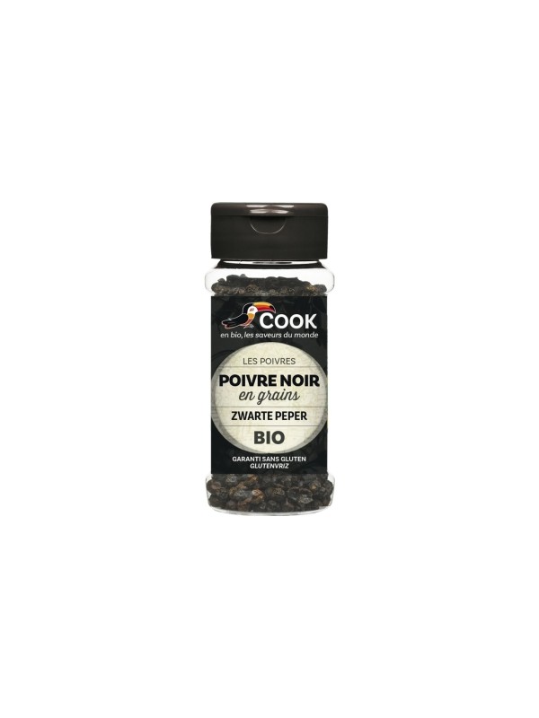 Poivre noir en grains 50g Cook Herboristerie de Paris