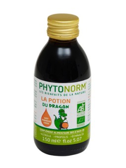Potion du dragon Tonus Vitalité 150ml Phytonorm Herboristerie de Paris