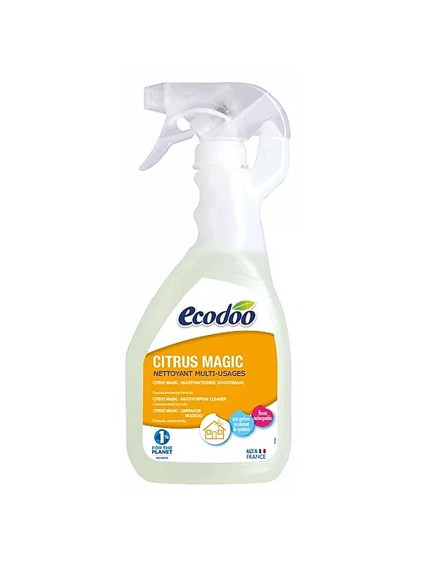 Nettoyant et désinfectant multi usages Citrus magic 500ml Ecodoo Herboristerie de Paris