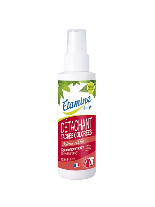 Spray détachant taches colorées 125ml Etamine du Lys Herboristerie de Paris