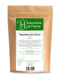 Tisane Régulation des sucres 30g Herboristerie De France Herboristerie de Paris glycémie normale