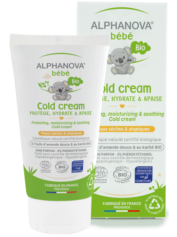 Cold Cream Calendula 50ml Alphanova Herboristerie de Paris