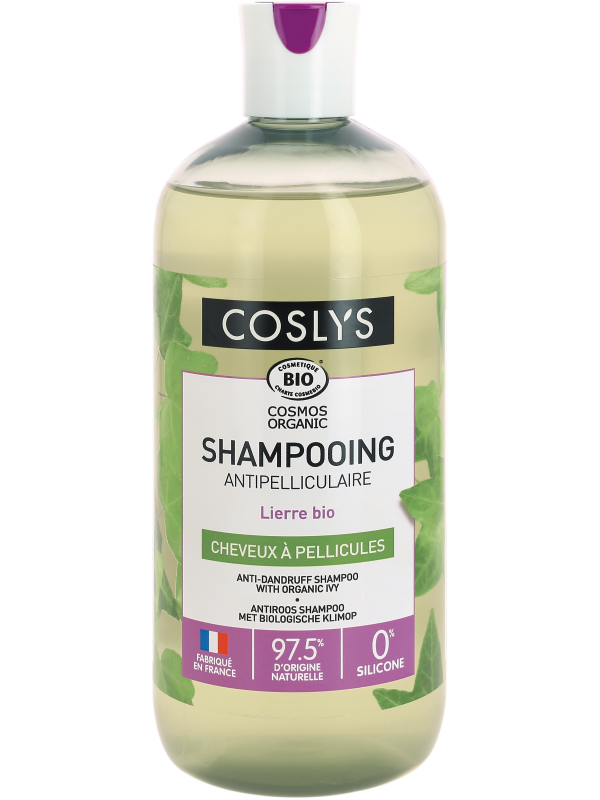 Shampoing antipelliculaire à l'extrait de Lierre 500ml Coslys Herboristerie de Paris