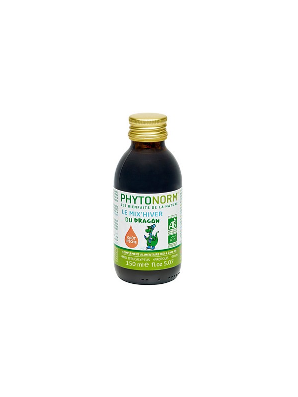 Le Mix'Hiver du dragon BIO Sans HE thym mauve propolis 150ml Phytonorm Herboristerie de Paris
