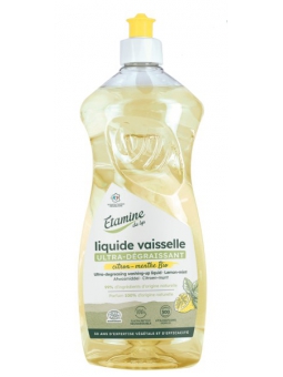 Liquide vaisselle main Citron Menthe 1L Etamine du Lys Herboristerie de Paris