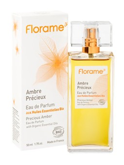 Eau de Parfum Ambre Précieux 50ml Florame Herboristerie de Paris
