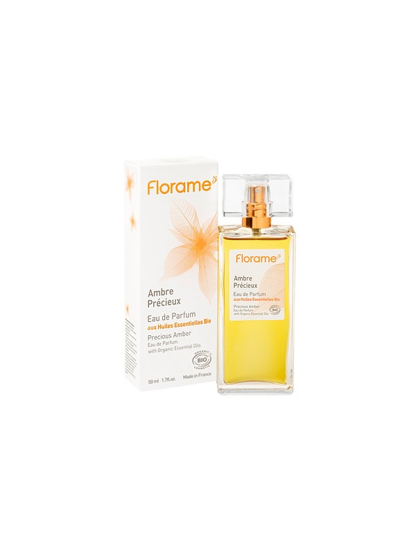 Eau de Parfum Ambre Précieux 50ml Florame Herboristerie de Paris